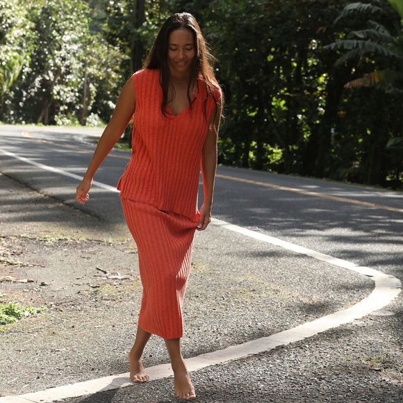 Free people Veda sweater set koi fish - Picture 1 of 7